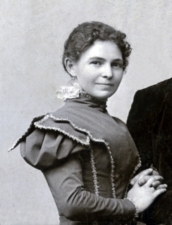 Clara Häfner circa 1890 