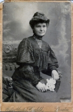 Clara Häfner circa 1900