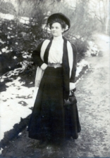 Gertrud Häfner circa 1909