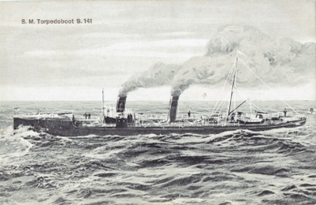 Torpedo boat S.141 circa 1910 -1914