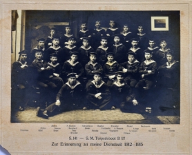 Crew of the S.141 and B97 circa 1917