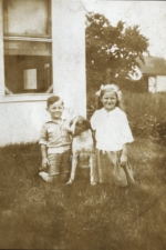 Wolfgang, &quot;Prince&quot; and Elizabeth Nauke circa 1928