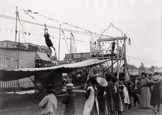 Schwebebahn - Zip Line circa 1900 - 1910