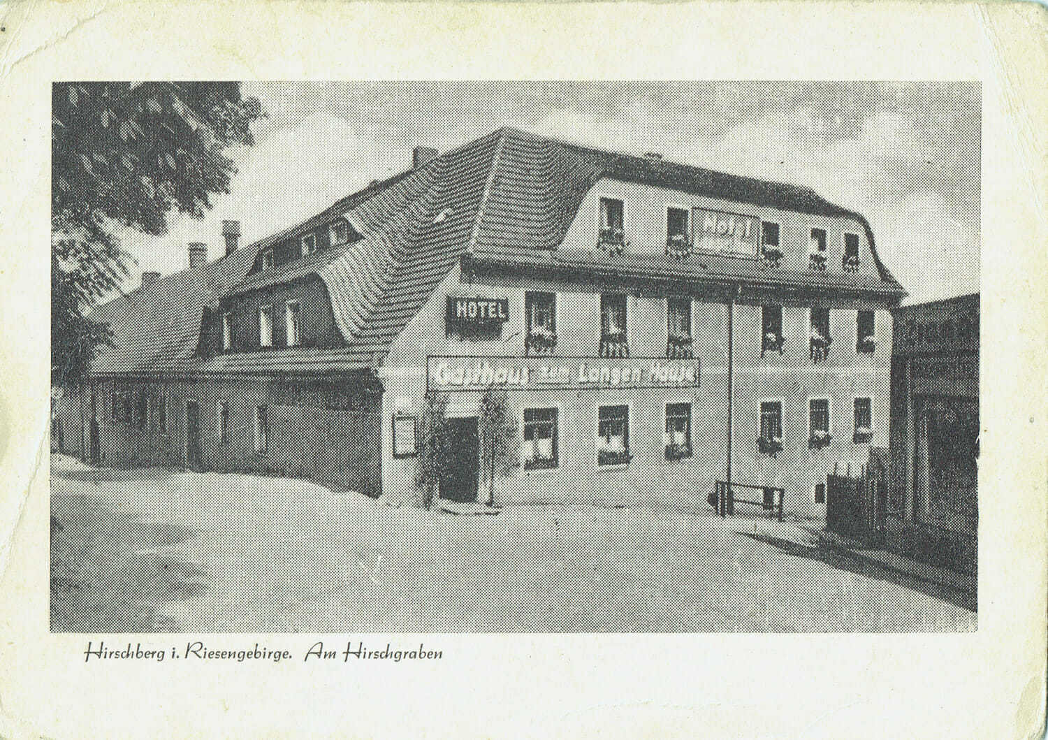 Langes Haus circa 1900 to 1903